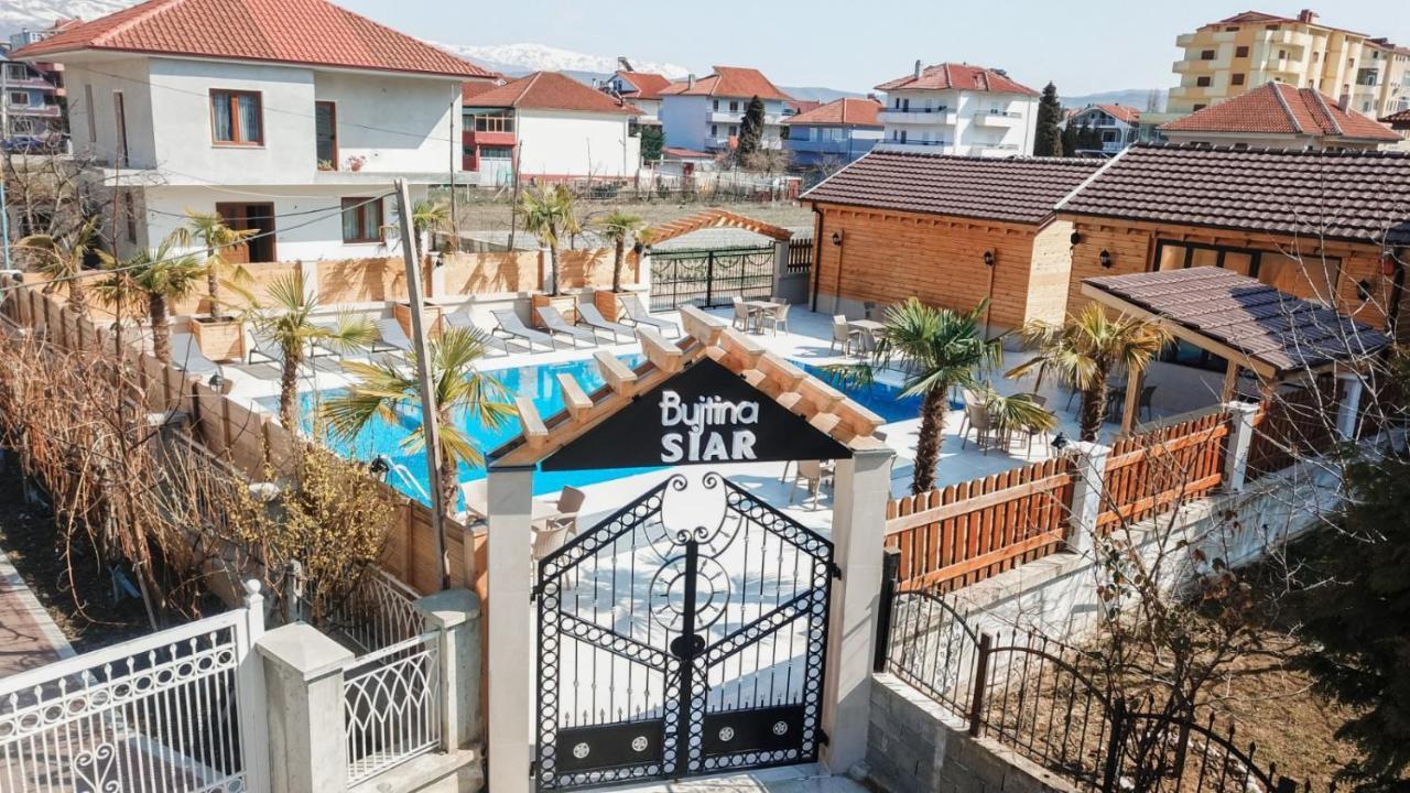 Bujtina Siar Hotel Pogradec Bagian luar foto